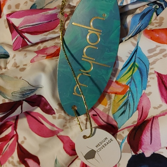 Mynah Exotic Floral One Piece Swimsuit SZ.S NWT - Picture 6 of 9